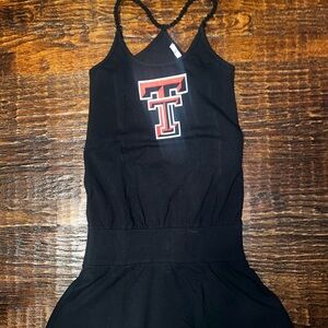 Texas Tech University Chicka-d women cut Strapy dress. NWT